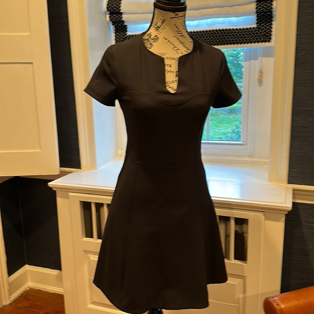 French Connection Neoprene little black dress - size 2